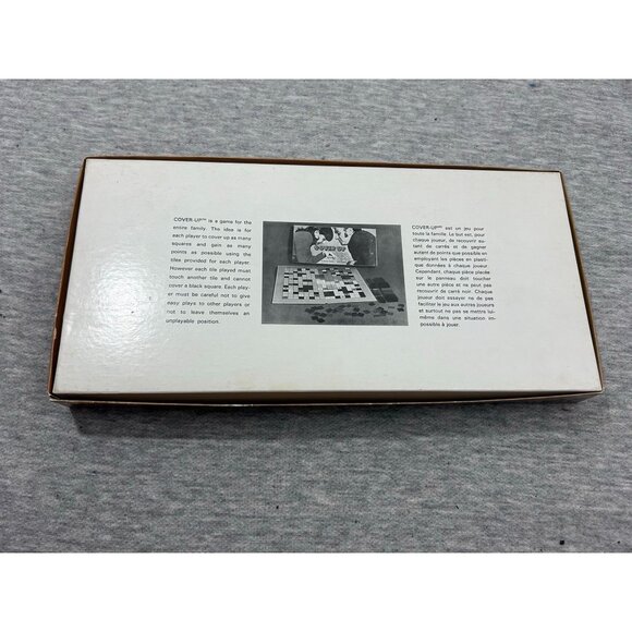 Cover Up Game Board 1970 Vintage Manufacture Board & Traditional Games - Picture 7 of 7